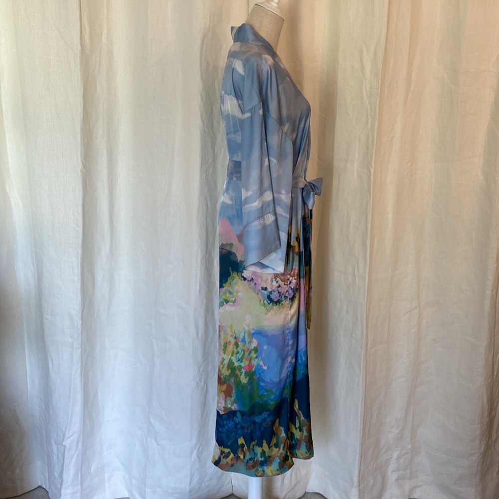 Soma Monet Watercolor Style Robe - Picture 2 of 9